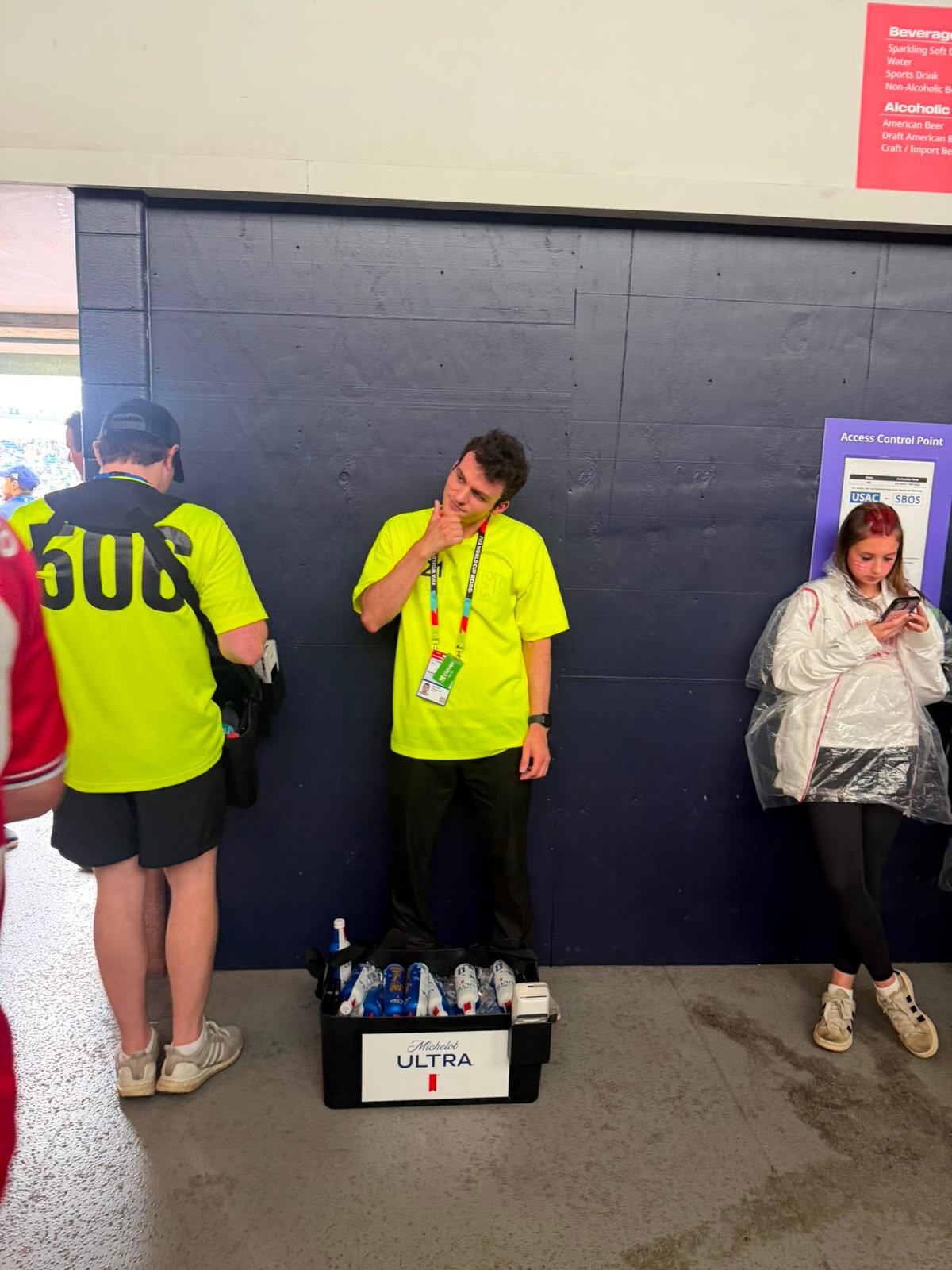 Comida en los estadios del Mundial 2026
