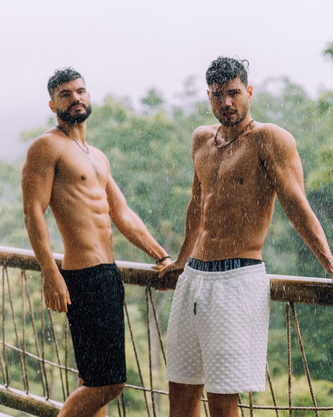 Estas fueron las fotografías compartidas por los gemelos.