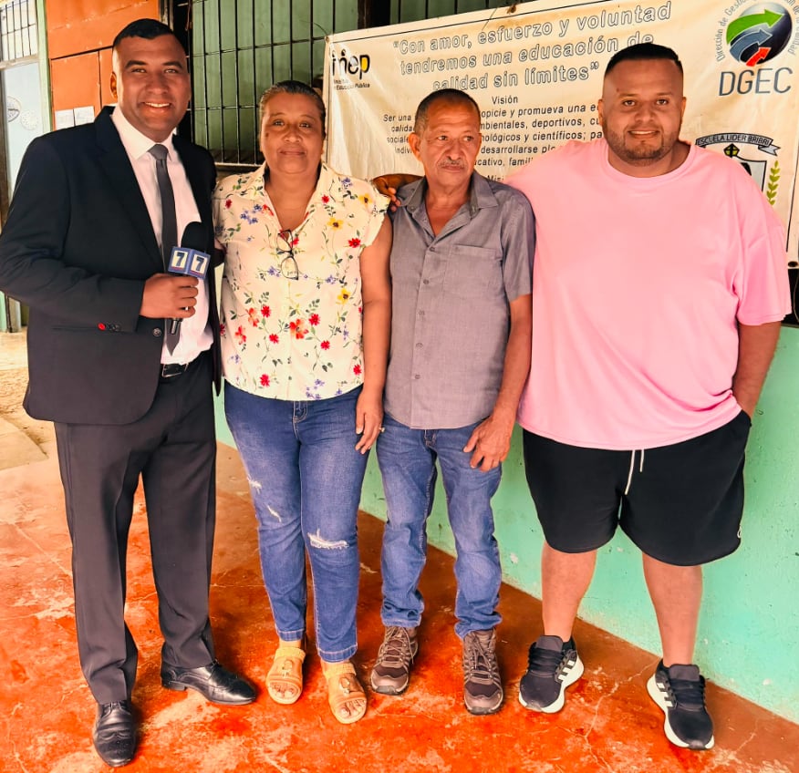 Dudly Lynch, periodista de Telenoticias.