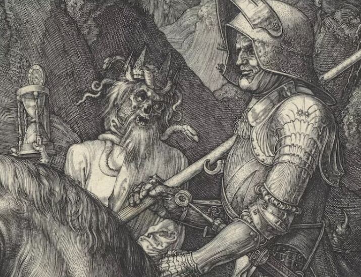 Obra el Caballero fue hallada en un basurero.