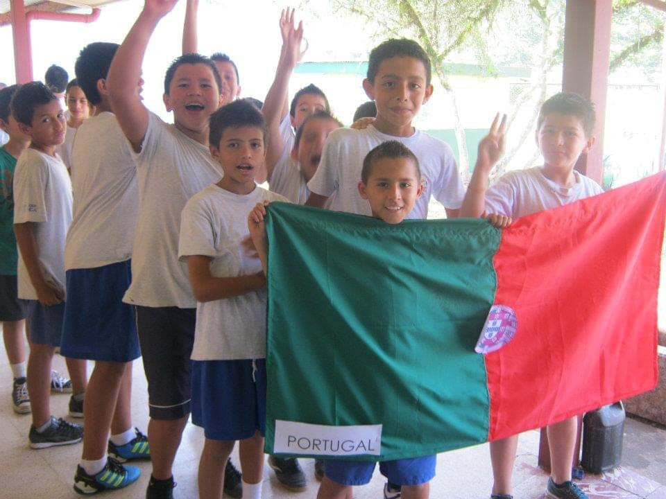 El defensor de la Sele, Daniel Chacón en su etapa escolar. Cortesía Lorena Jiménez.