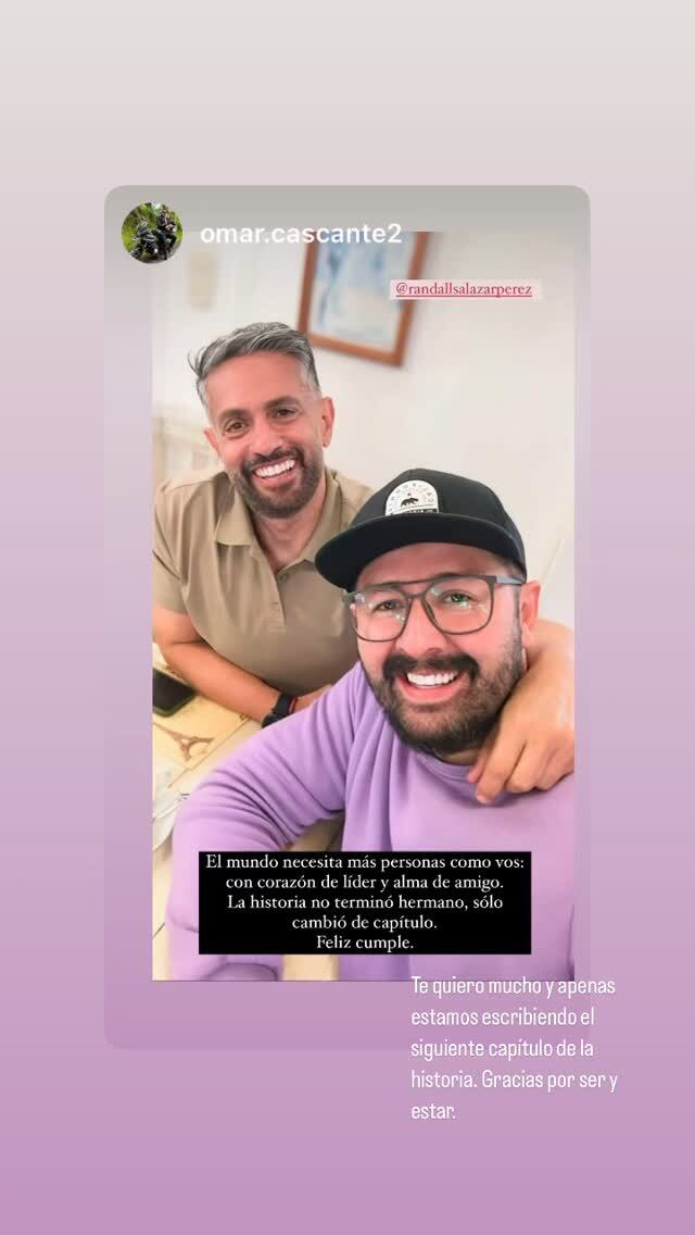 Randall Salazar Pérez, expresentador de canal 7.