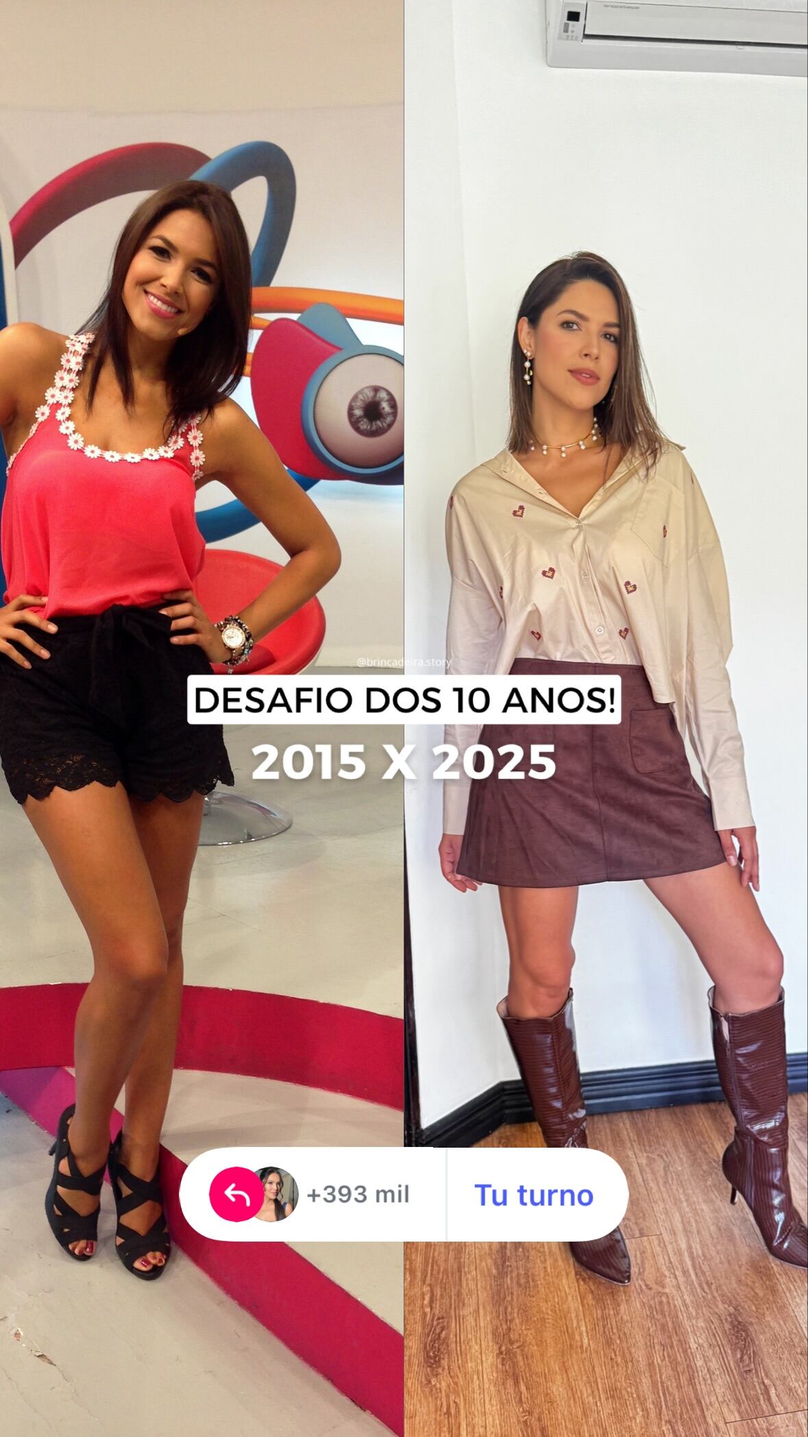 Johanna Ortiz, presentadora de televisión.