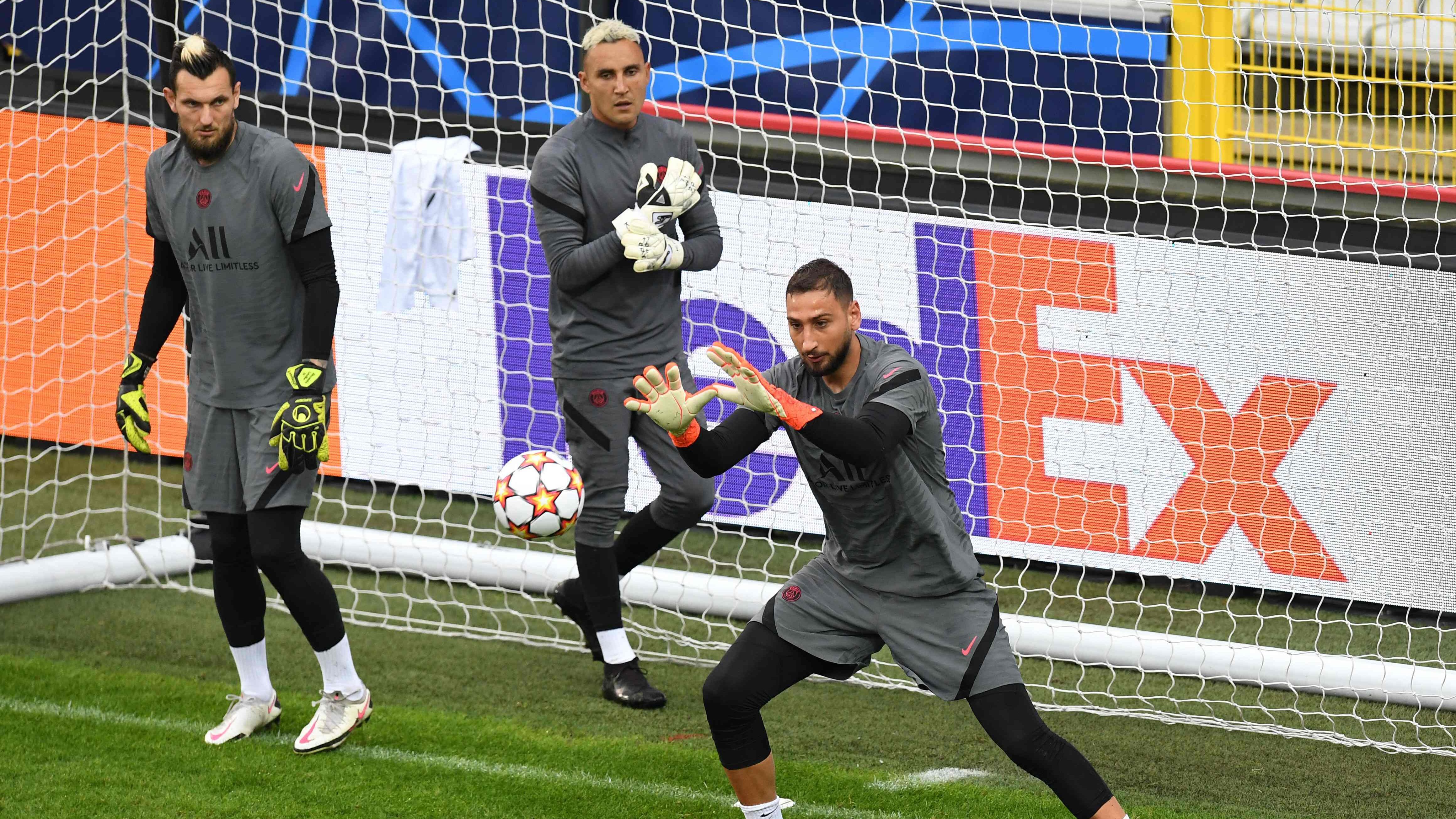 Donnarumma y Navas