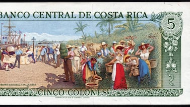Jóvenes estudiantes de Heredia le dieron vida a  billete de cinco colones de Costa Rica