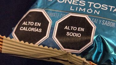 Ministerio de Salud rechaza poner etiquetas que adviertan exceso de azúcar, sal y grasa en alimentos
