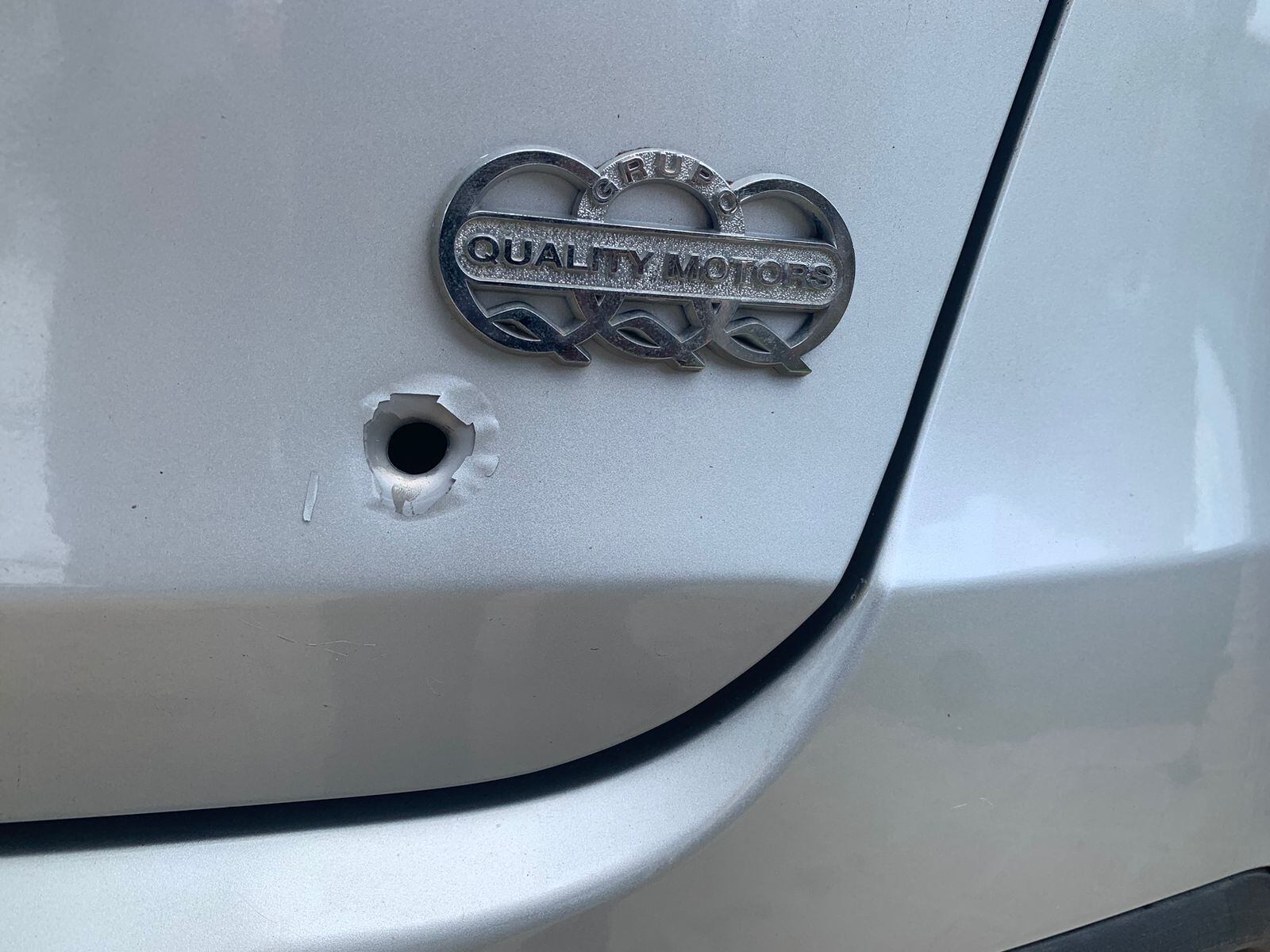 Agarran a balazos casa de alcalde de Esparza. Foto cortesía para La Teja.