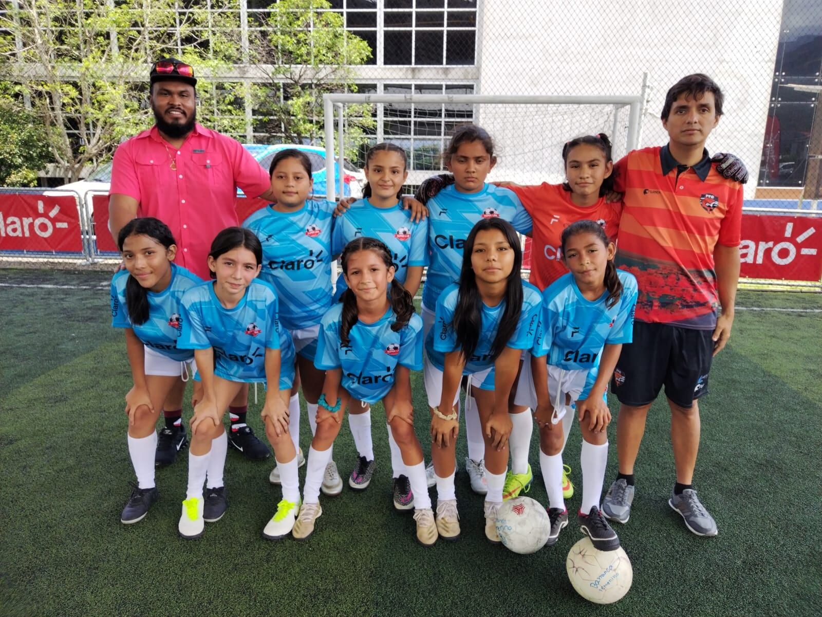 Equipo de Niñas menores de 11 años de Barranca, Puntarenas