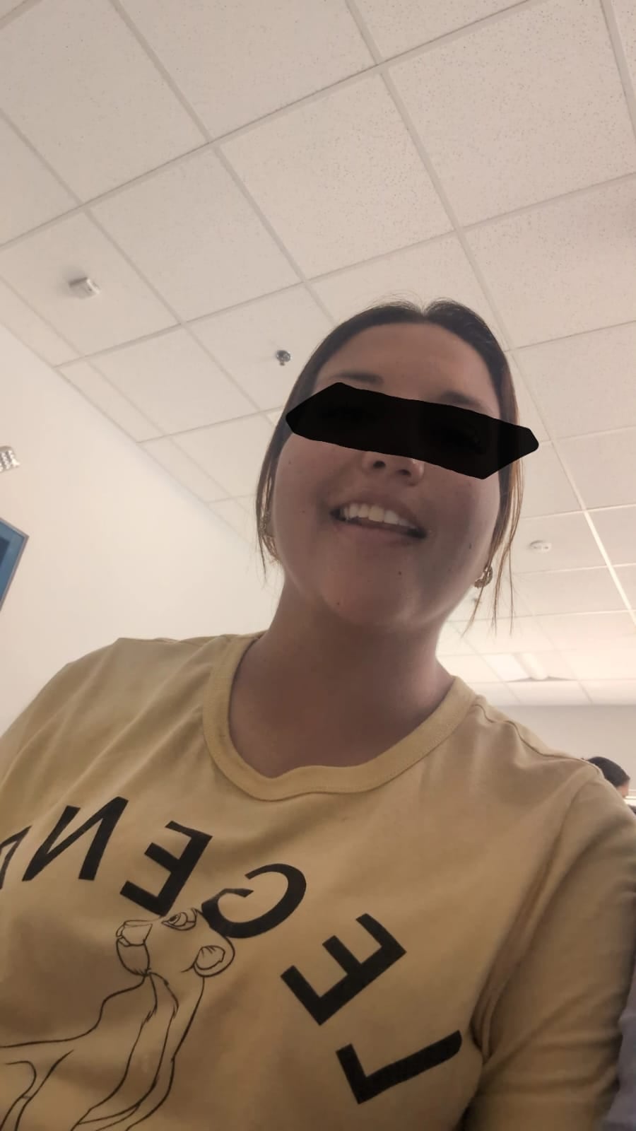 María Fernanda Campos no sentía fuerza