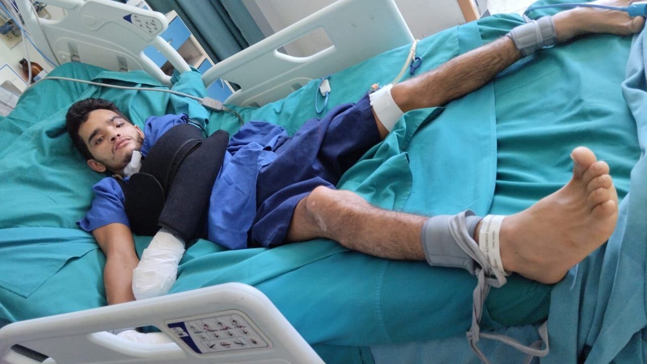 Anthony quesada rojas accidente