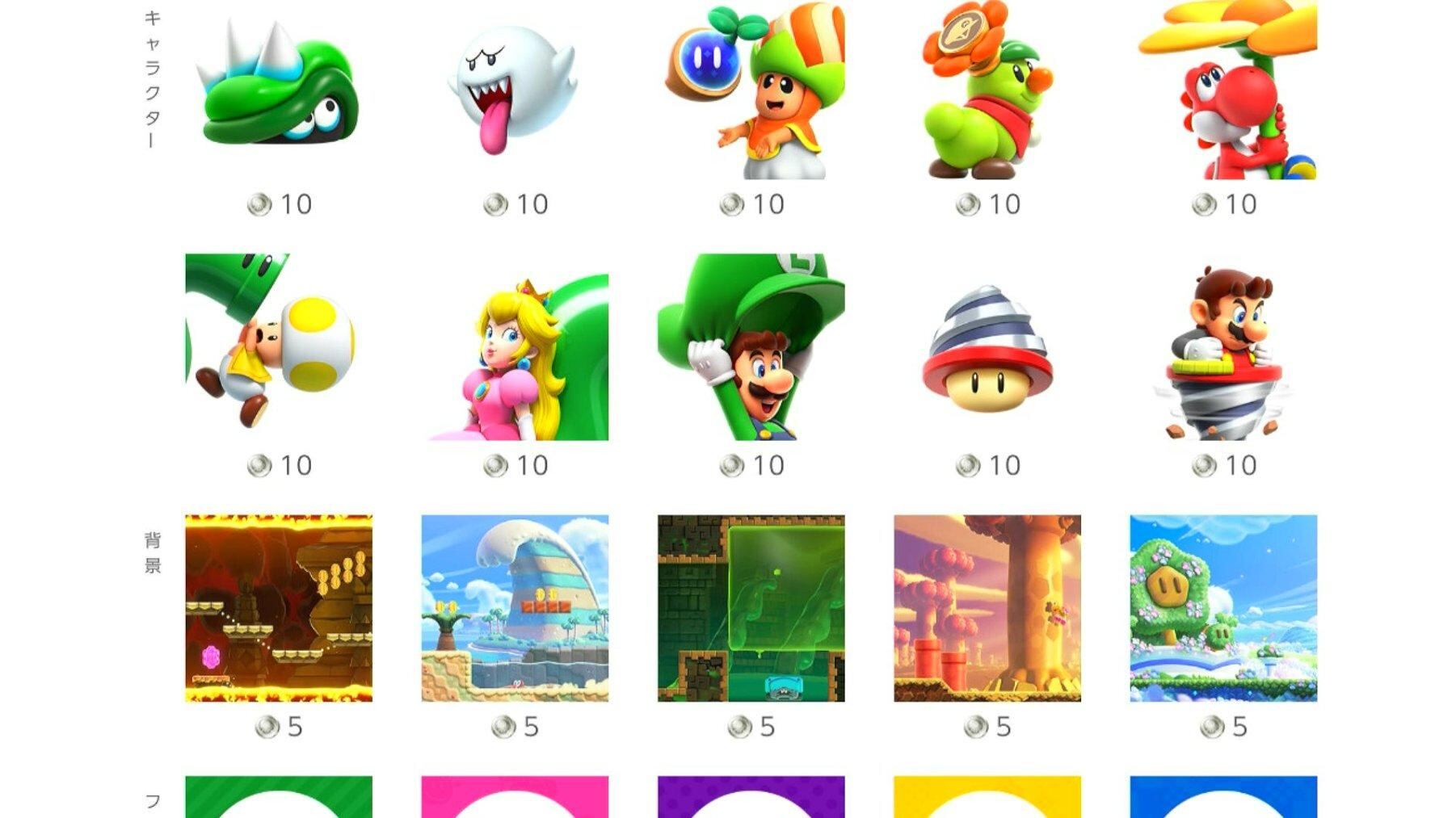 La colección de Mario incluye algunos de los personajes más icónicos de Nintendo. Foto: Nintendo..
