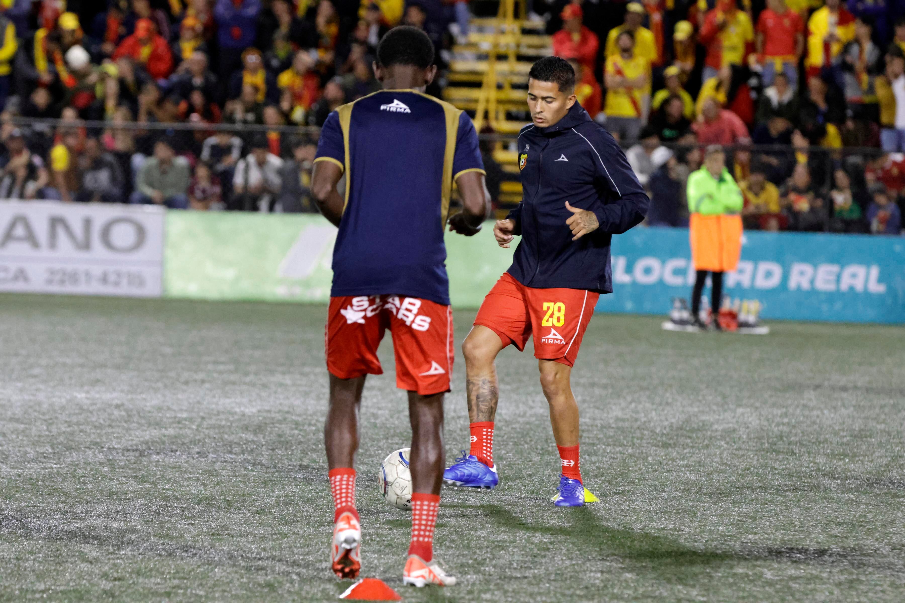 14/12/2023 Estadio Coyella Fonseca Primer partido de la final entre Herediano vs Saprissa, fotografía Mayela López
