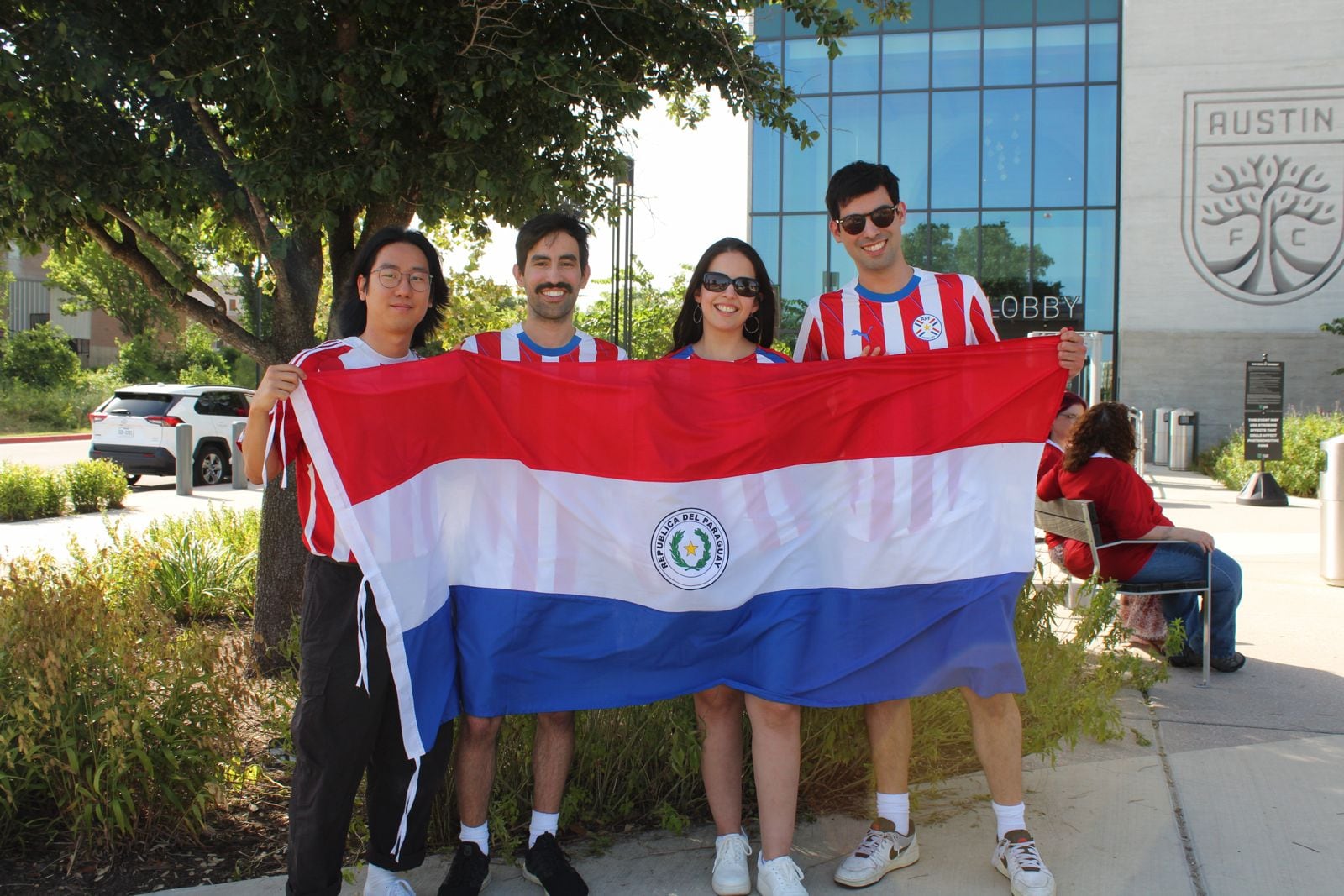 Ambiente Costa Rica Paraguay, Copa América 2024. Austin, Texas. Foto: William Cordero.