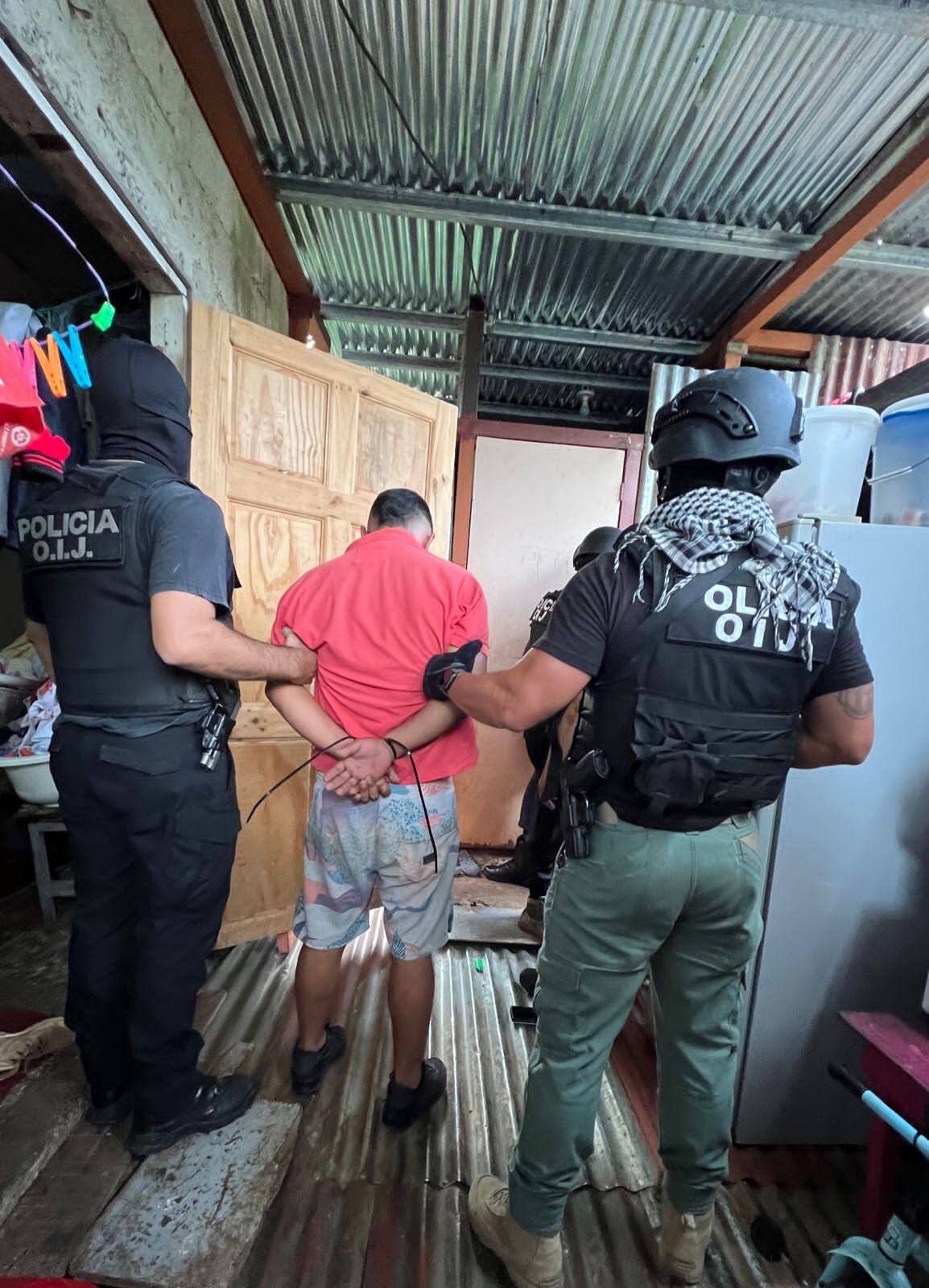 Los sospechosos fueron detenidos este miércoles en Linda Vista.