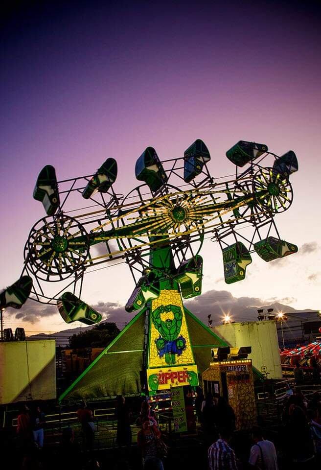 El Zipper es un juego tradicional en Zapote. (Foto Festejos de San José)