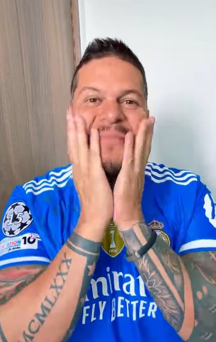 Neto Rangel, bailarín brasileño de Sábado feliz.