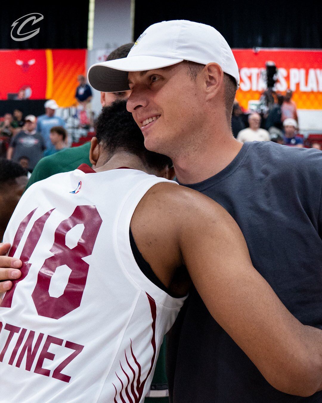 Ian Martínez tuvo sus primeros minutos con los Cleveland Cavaliers en la Summer League de la NBA.