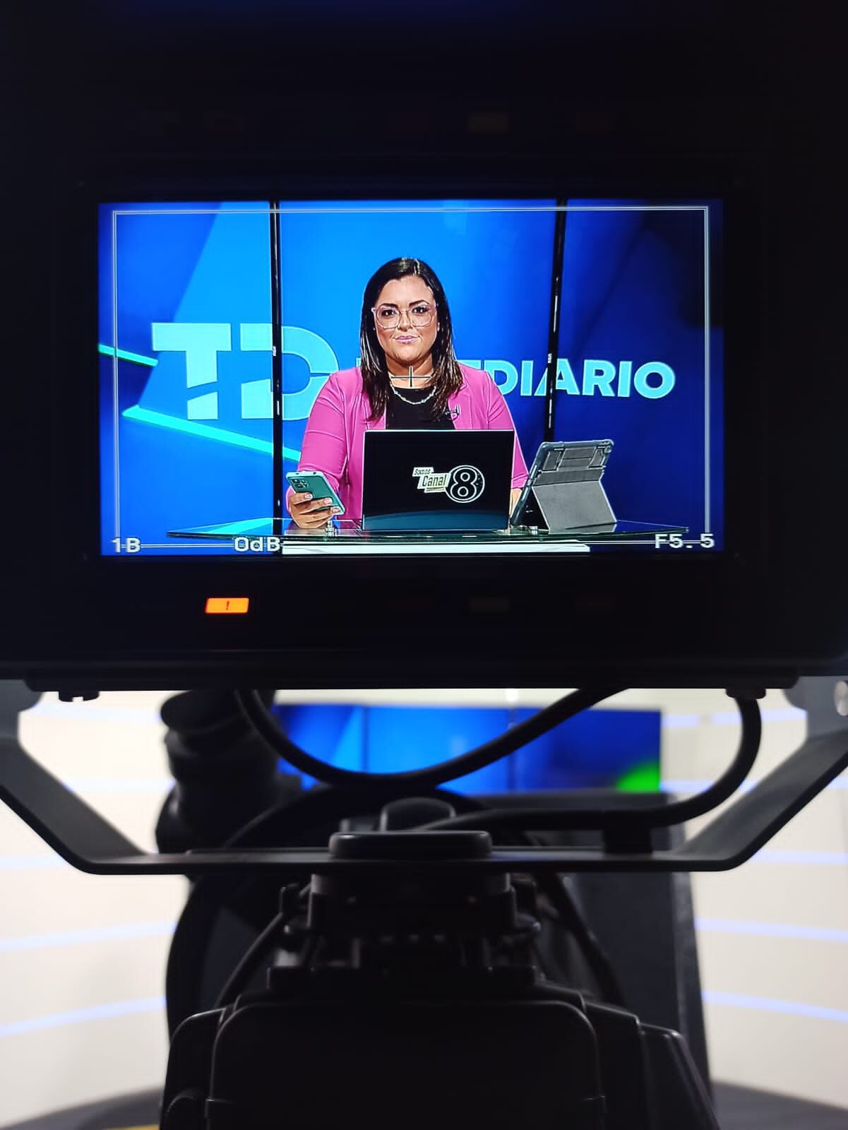 Kristin Hidalgo, periodista de Telediario de Multimedios