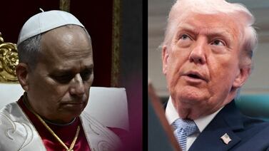 ¿Guerra santa? Trump se pelea con el papa León XIV y dice un montón de cosas en contra de él