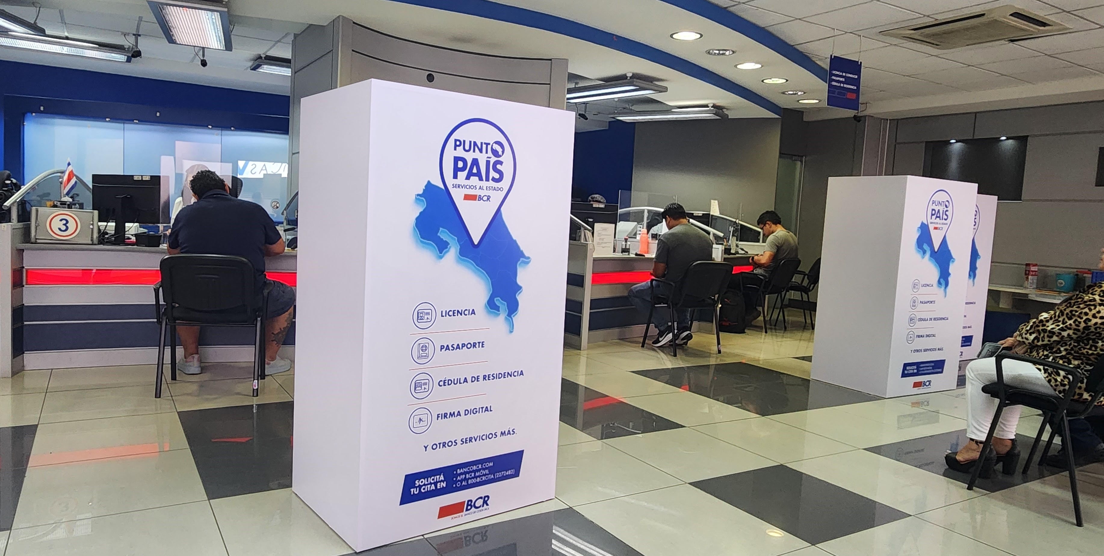 El BCR anuncia la apertura de nuevos Punto País