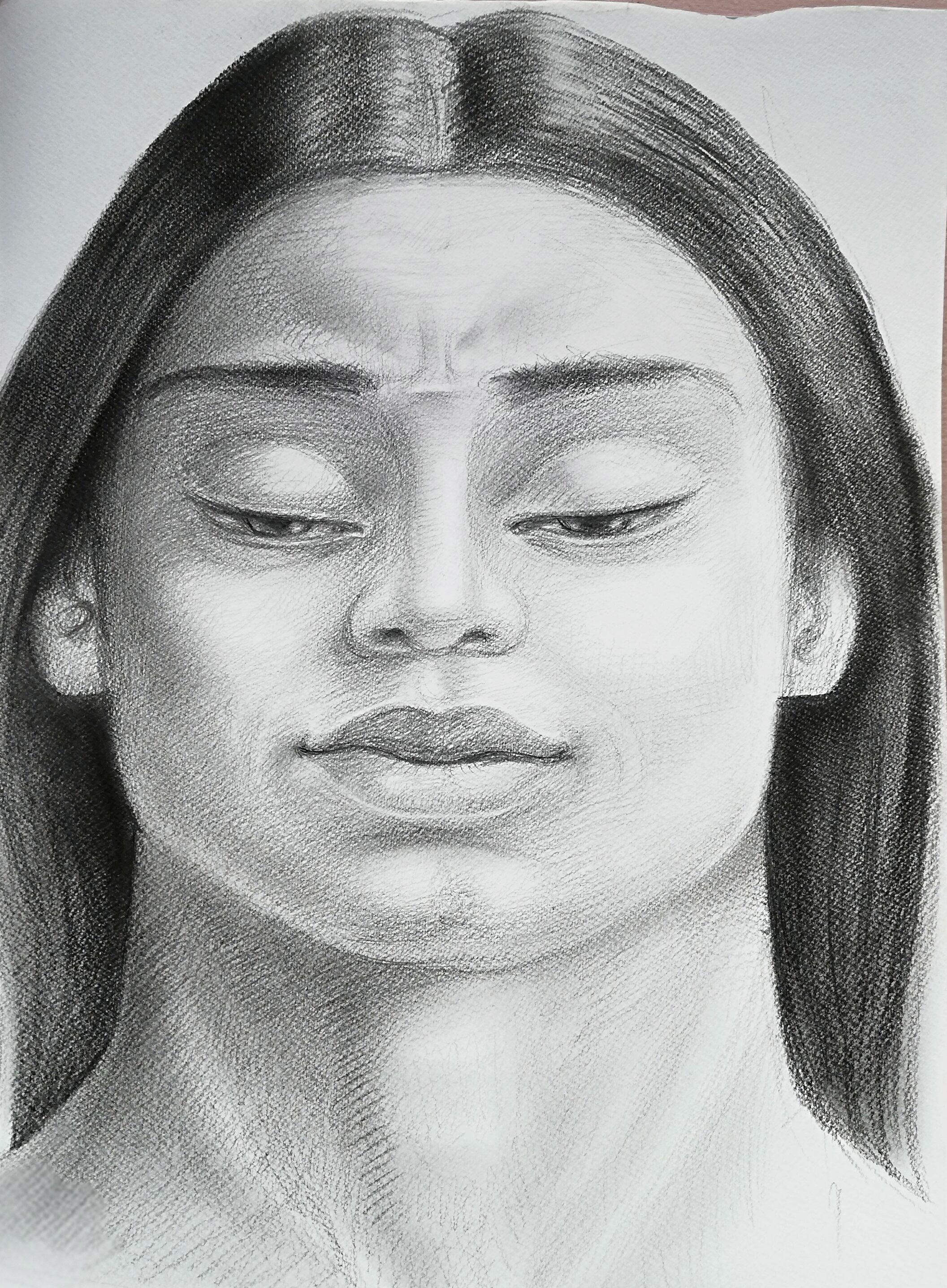 Civilización indígena desaparecida hace siglos contacta a pintor Claudio Medrano para que los retrate