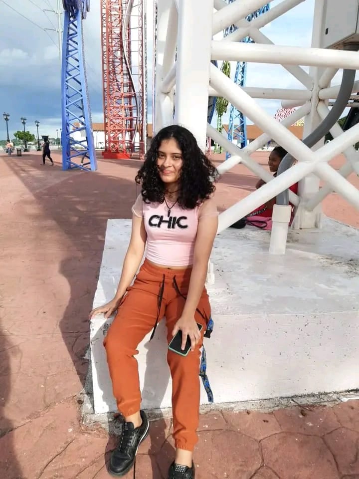 Abigail  Montiel sobreviviente de atropello