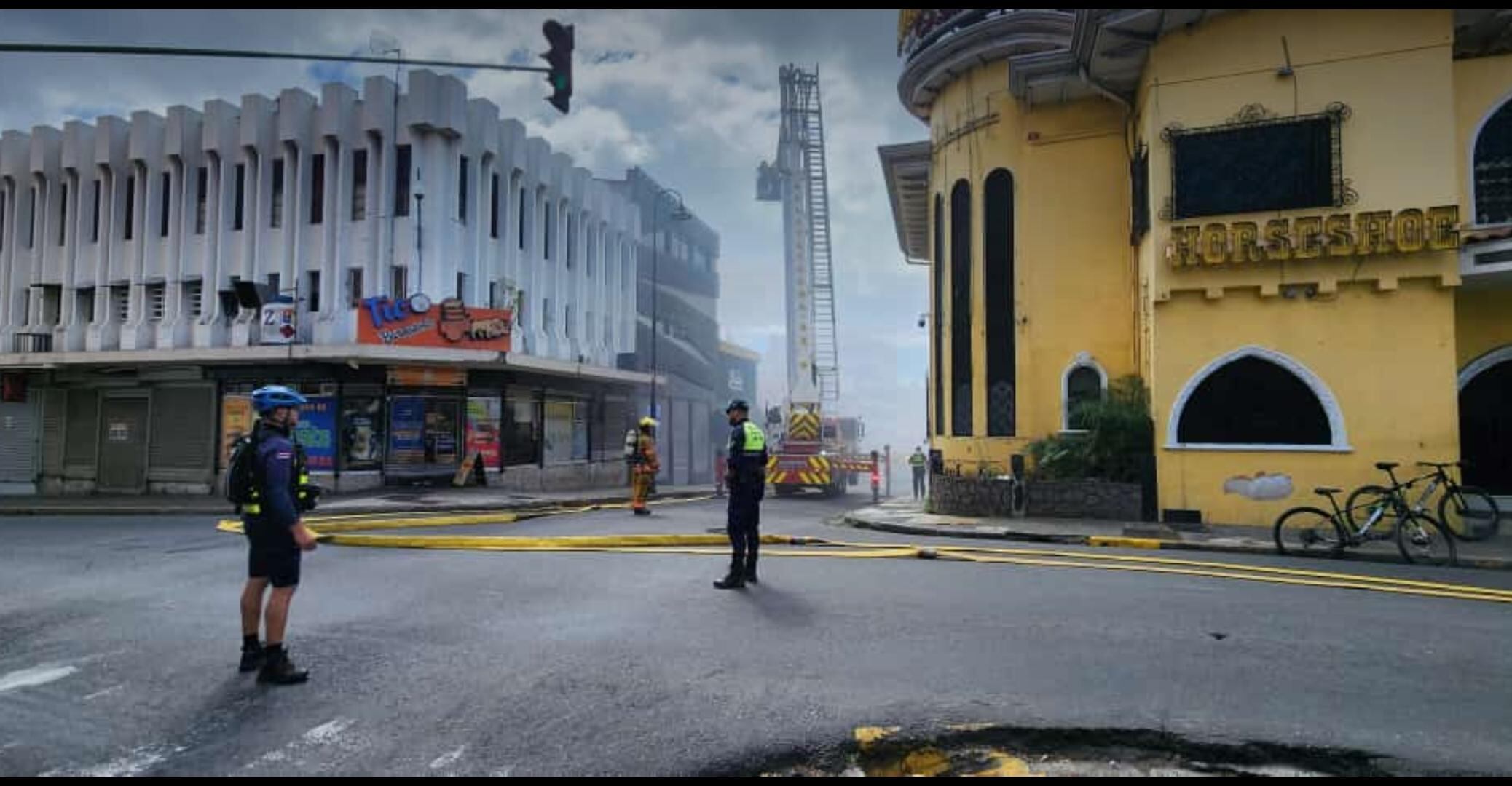 Incendio en bar Pasión en San José este 1 de enero
