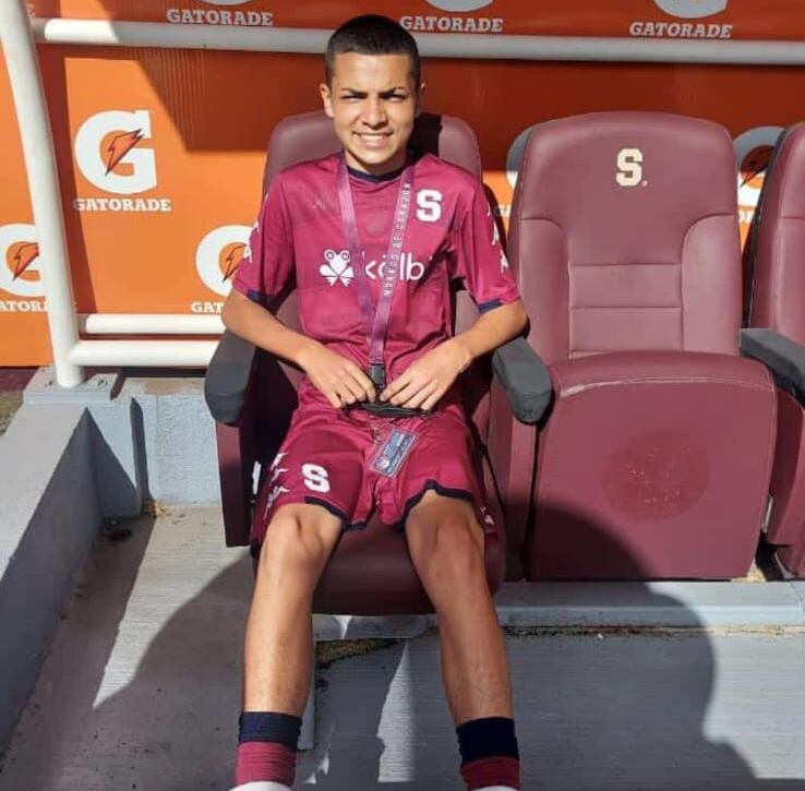 Johyner Valverde amaba las mascaradas y al Deportivo Saprissa. Foto: Cortesía y Autorizada por la mamá.