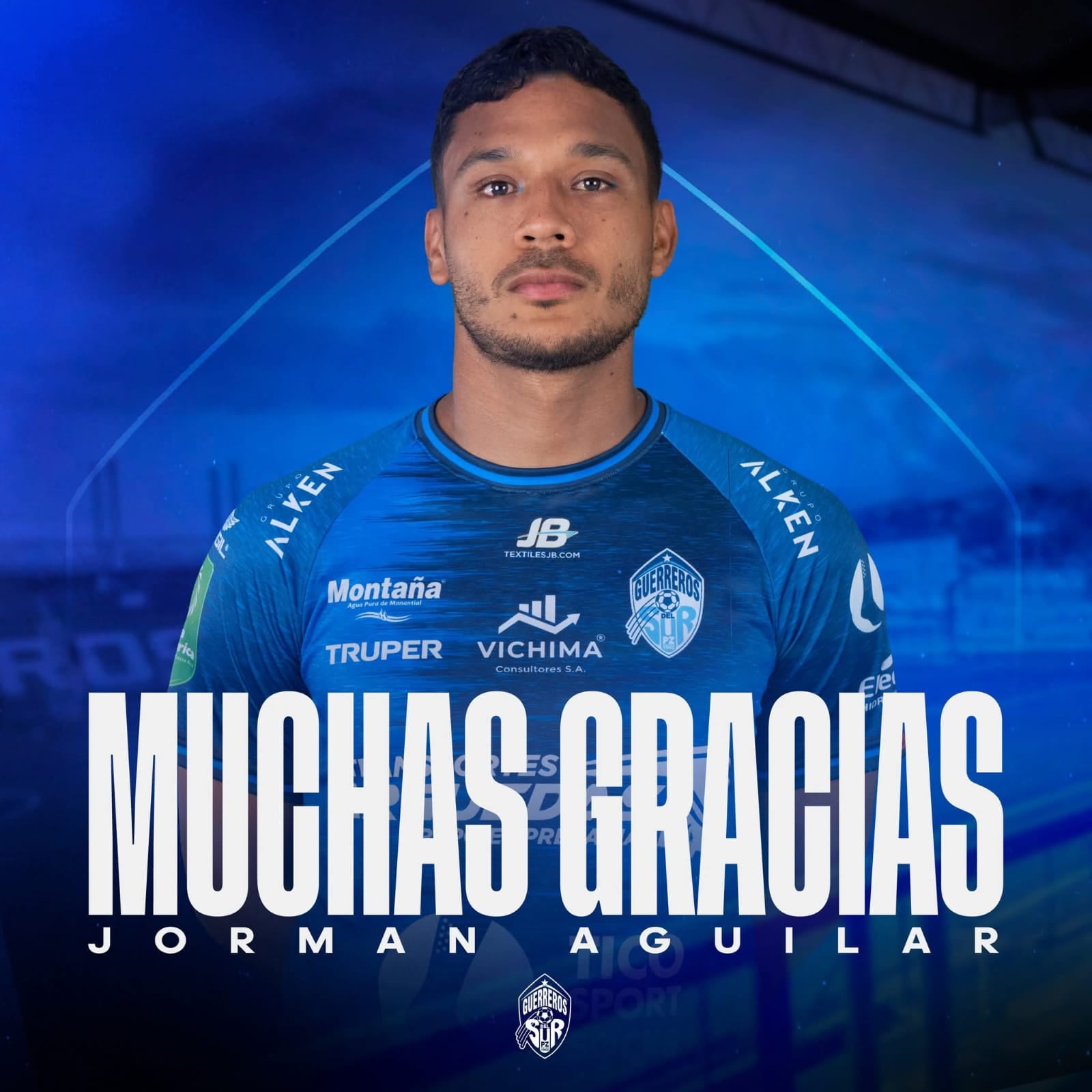 Jorman Agular fuera de Pérez Zeledón