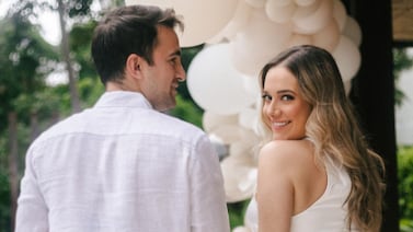 María Jesús Prada, heredera de Teletica, y su esposo festejaron así sus dos años como papás