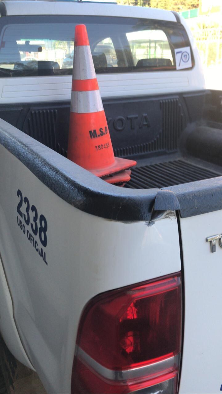 Policías disparan contra sujeto que intentó agredirlos con machete en Paquera. Foto cortesía.