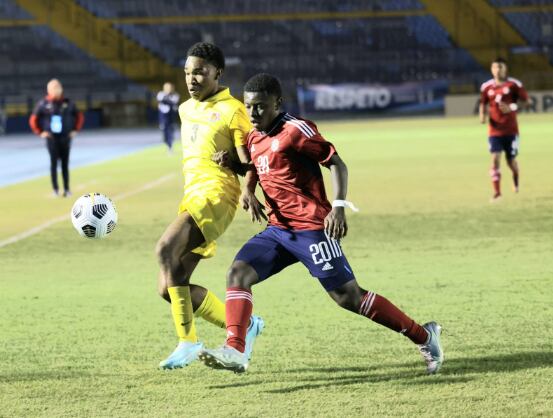 Costa Rica vs Guadalupe, premundial de Concacaf. Twitter Diario de Centro América.