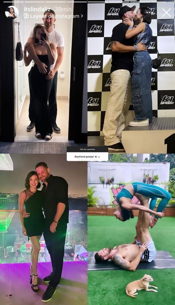 Linda Liz es la hija mayor de Lynda Díaz. Tiene 30 años.