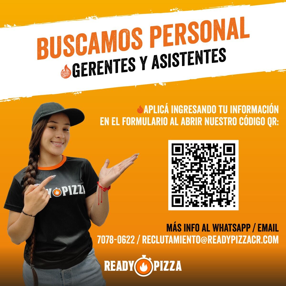 Feria de empleo ready pizza