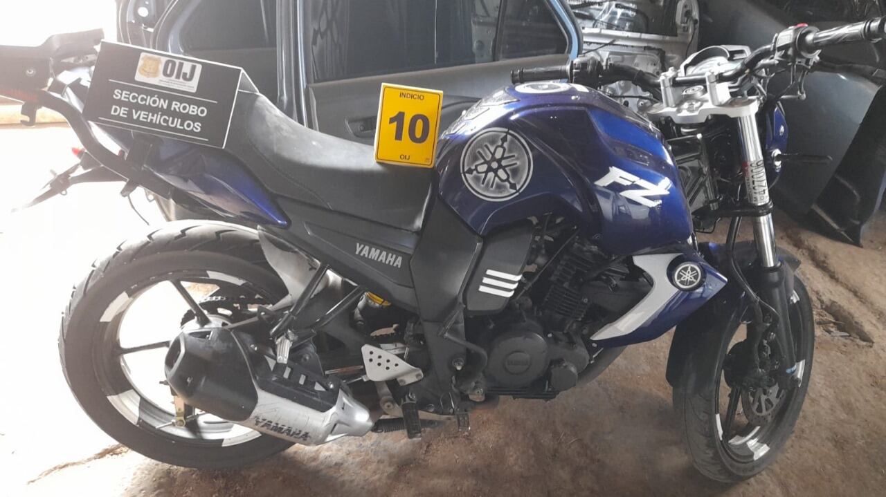 Estos son los carros robados que el OIJ encontró durante el allanamiento