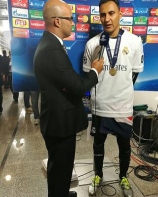 Periodista Jorge "Jota" Martínez de Teletica Deportes.