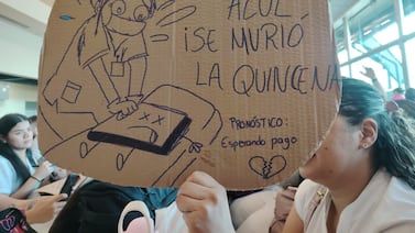 Con razón se fueron a huelga este jueves, qué duro la están viendo los trabajadores de la CCSS