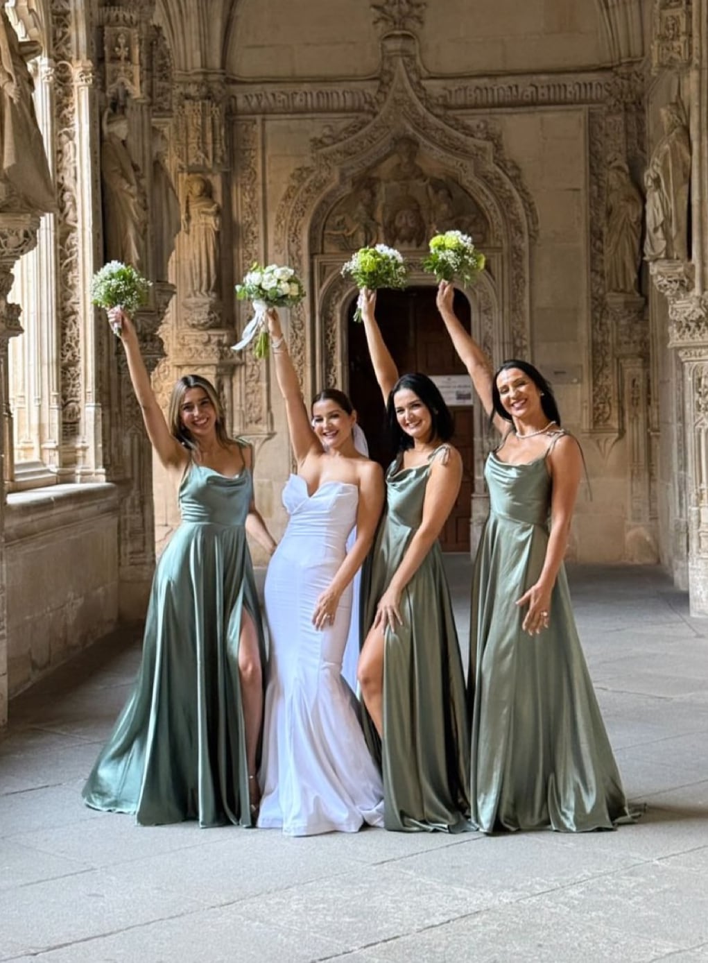 Shirley Álvarez y Daniel Vargas se casaron este viernes 11 de julio en España.