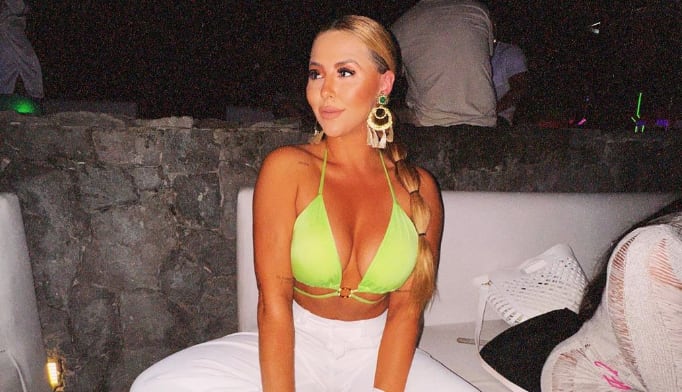 Keyla Sánchez, presentadora de canal 7