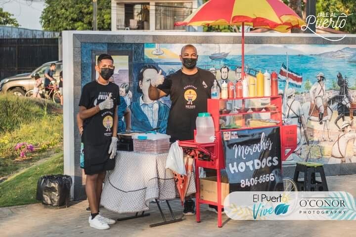 Comercios de Puntarenas se preparan para el juego del sábado ante Carmelita. Cortesía.