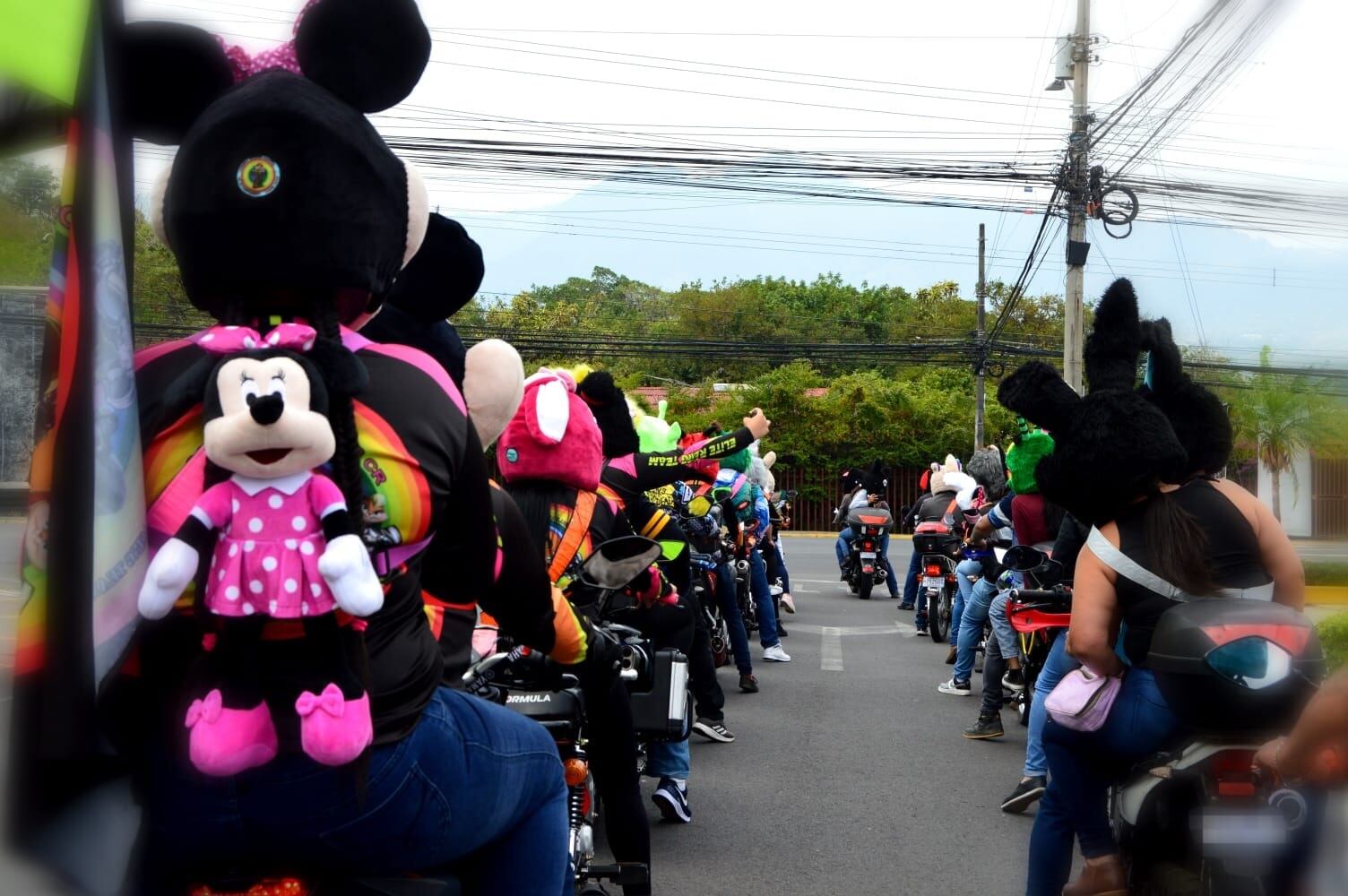 Hay un club de peluches motoqueros que se llaman Looney BikersClubcr que, posiblemente, usted ha visto rodando por las calles del país o le han tocado el corazón a algún conocido con la noble obra social que hacen