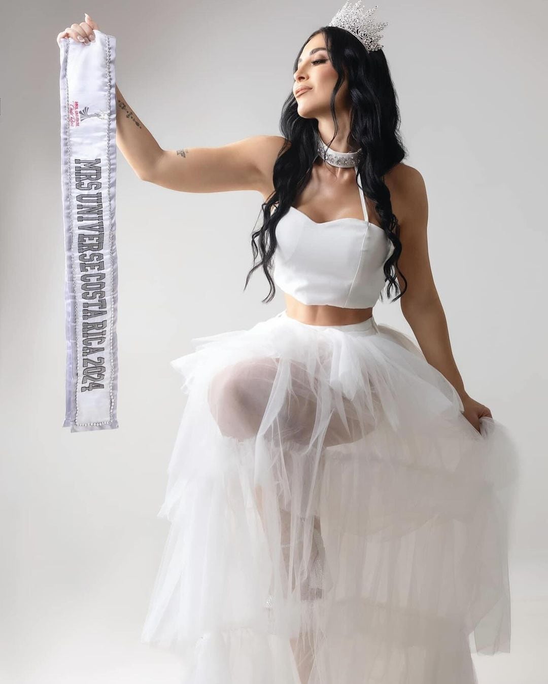 Fabiola Mora, hermana de Melissa Mora, representará al país en el Mrs. Universe 2024, el 2 de octubre en Corea del Sur.