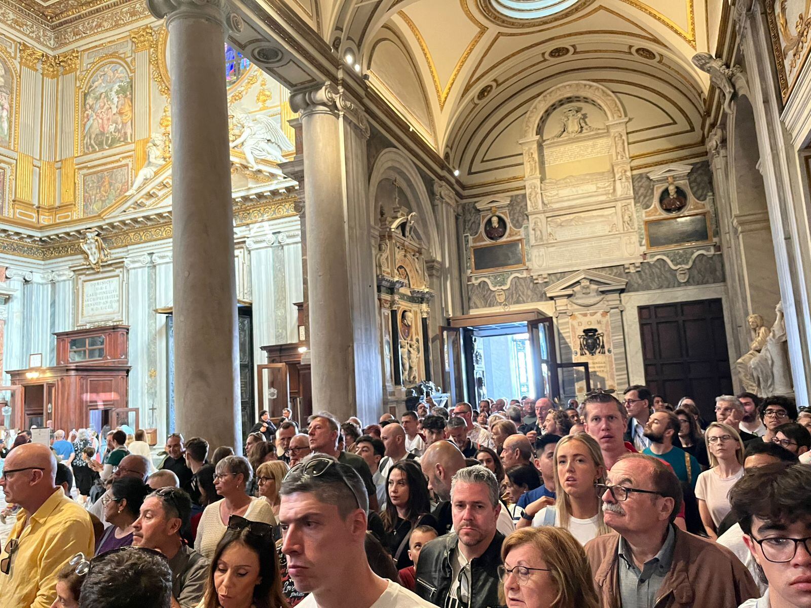 Tumba del papa Francisco en Santa María la Mayor
