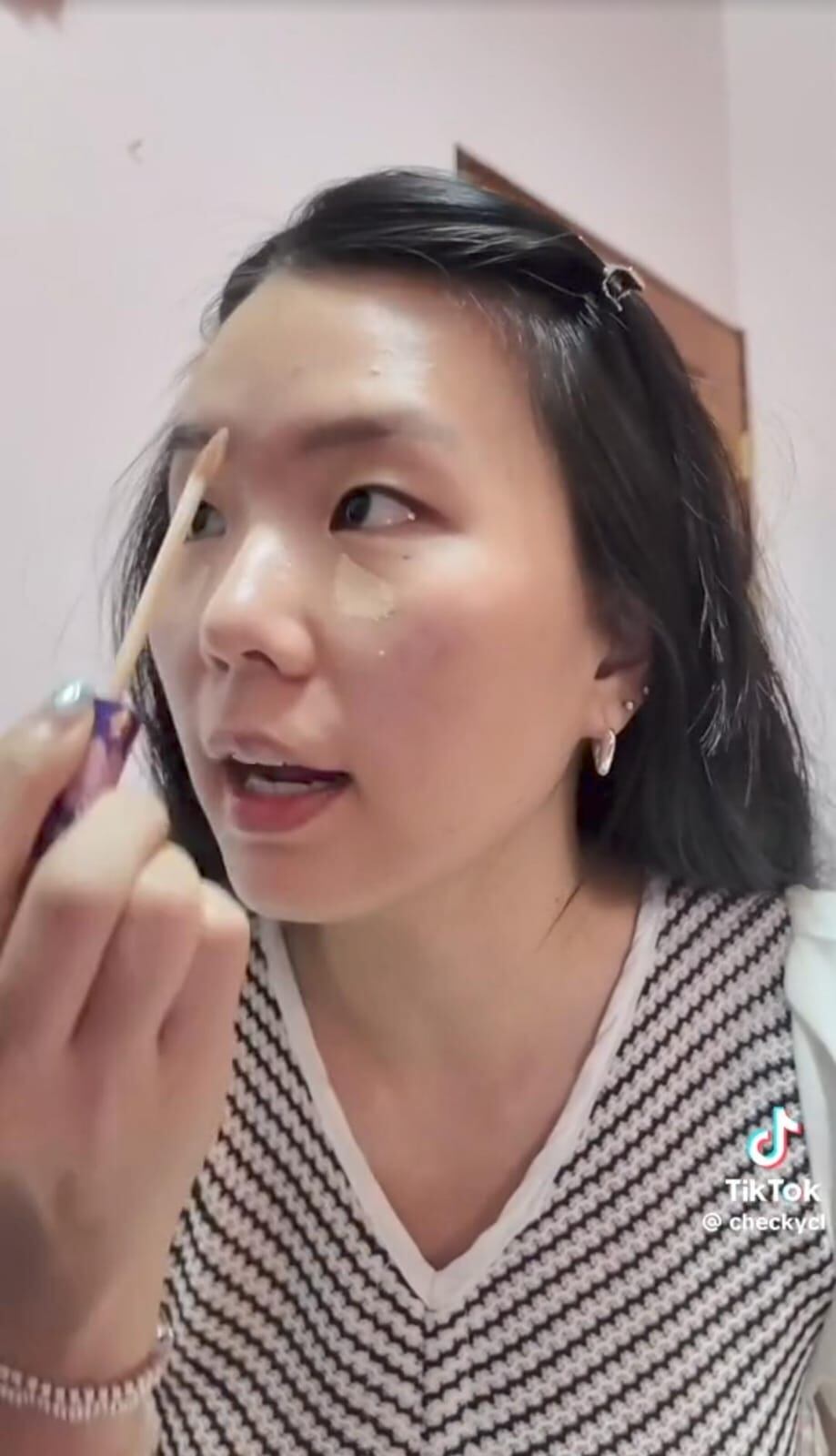 Checky Chen es una tiktoker y contó su experiencia poniéndose por primera vez un traje folclórico.