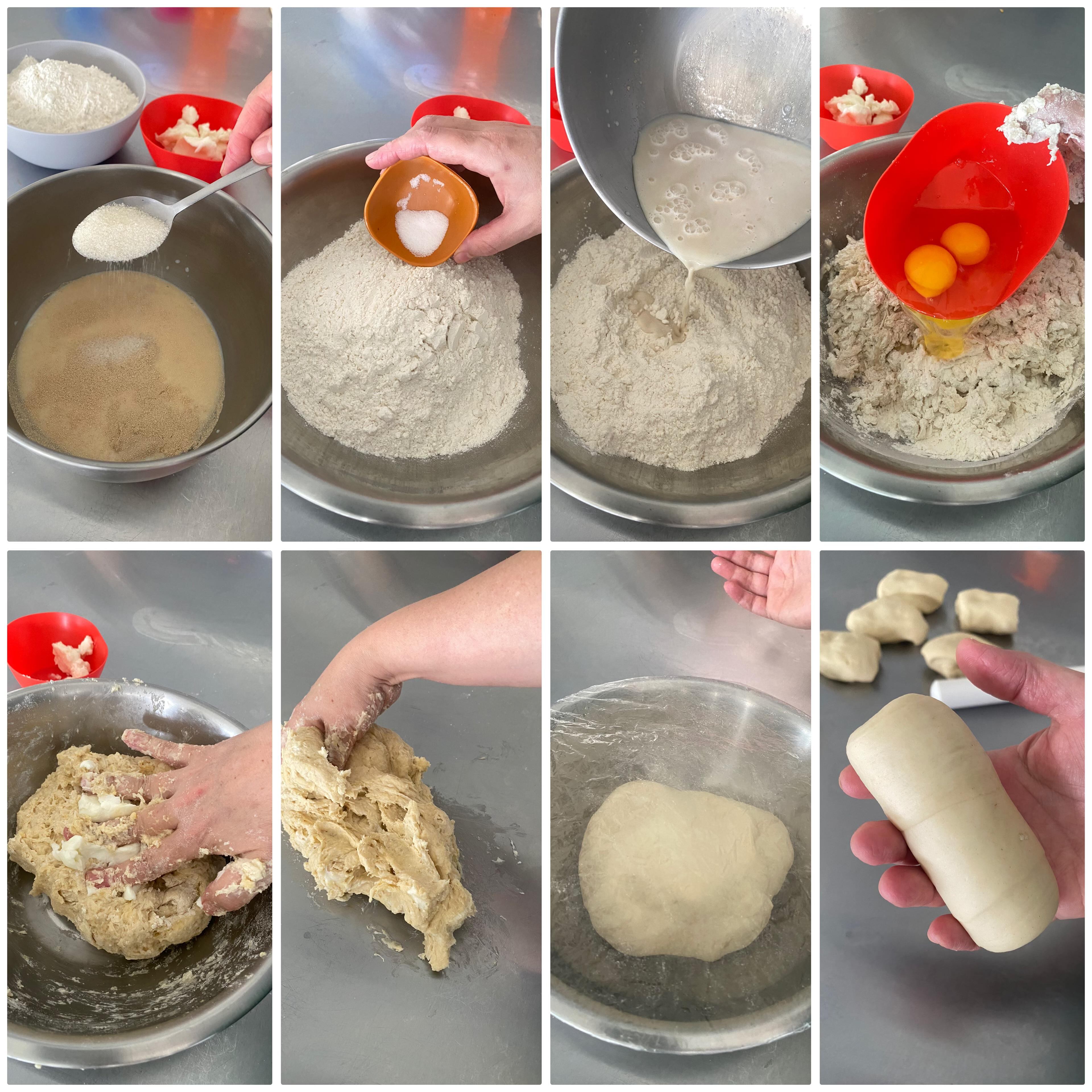 Aprenda a hacer un suave y delicioso pancito para perro caliente. Chef Candy Zamora.