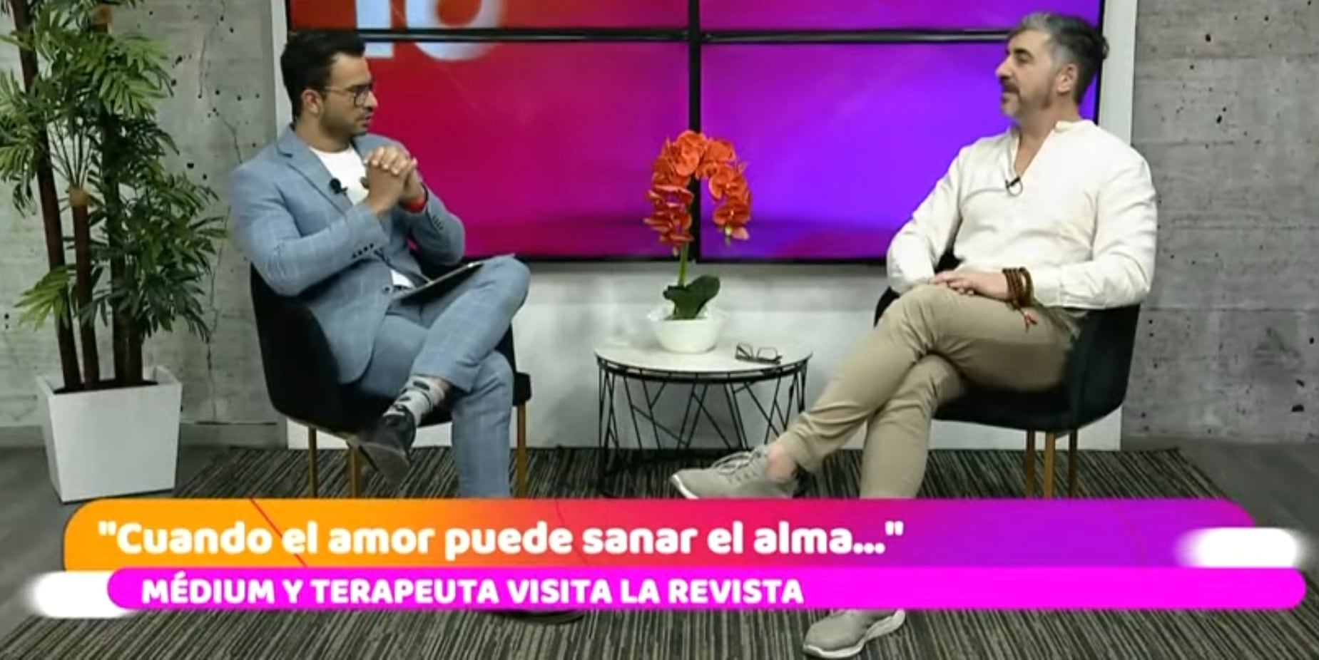 La Revista, canal 8, invitado René Boiero, médium argentino