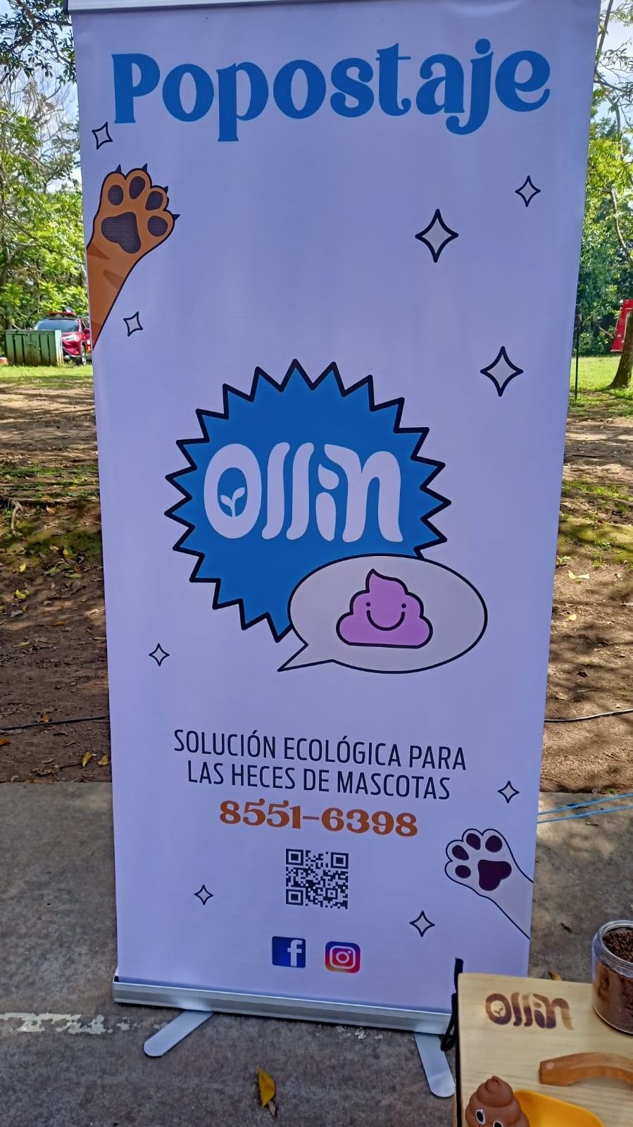 Abono con popo de perro