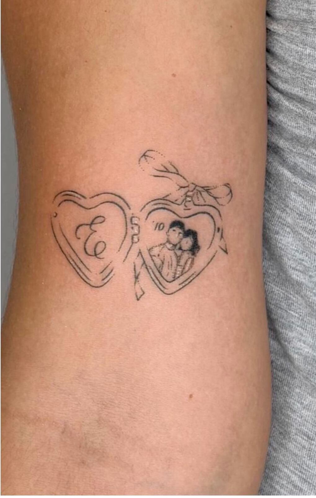 La familia Jiménez honra a Eduardo con tatuajes llenos de amor