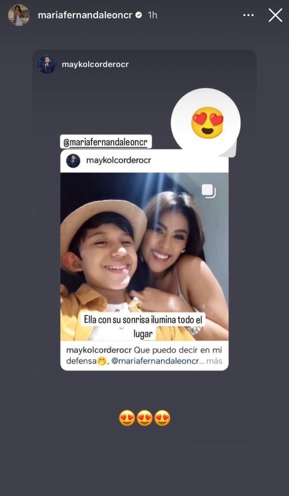 María Fernanda León, es presentadora de canal 7 y de Nace una estrella