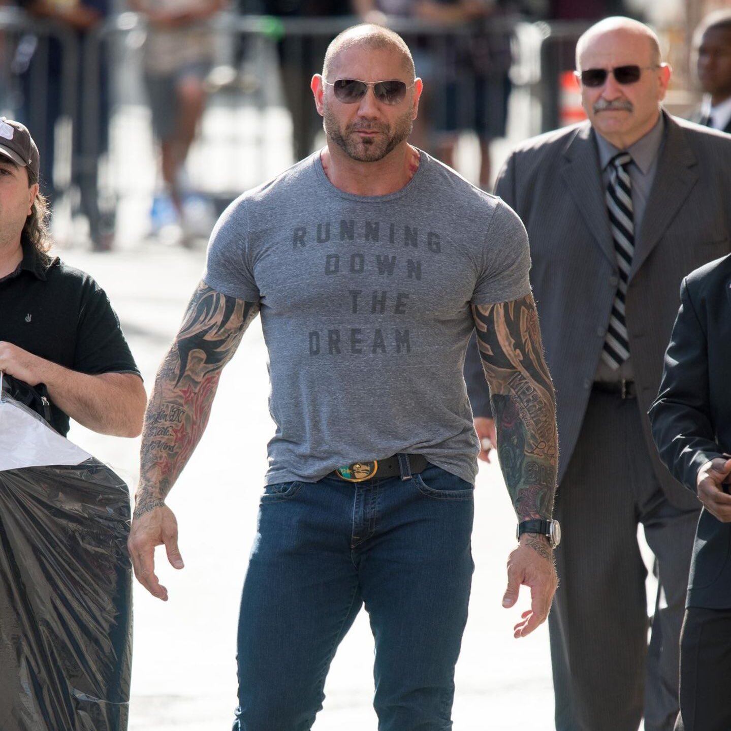 Dave Baustista sorprende al mundo con su cambio físico